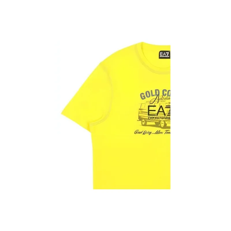 EMPORIO ARMANI T Shirt Men's Yellow-3
