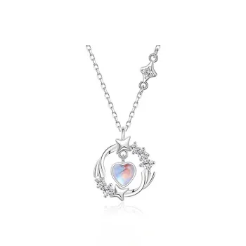 Zheng Baifu Colored Glaze Necklaces Women's