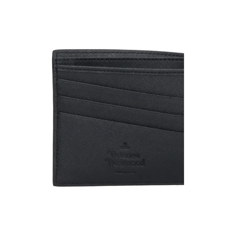 Vivienne Westwood Polyurethane Wallet Men's Black-4