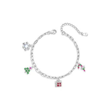 Heart Grass S925 Silver Bracelets Women's
