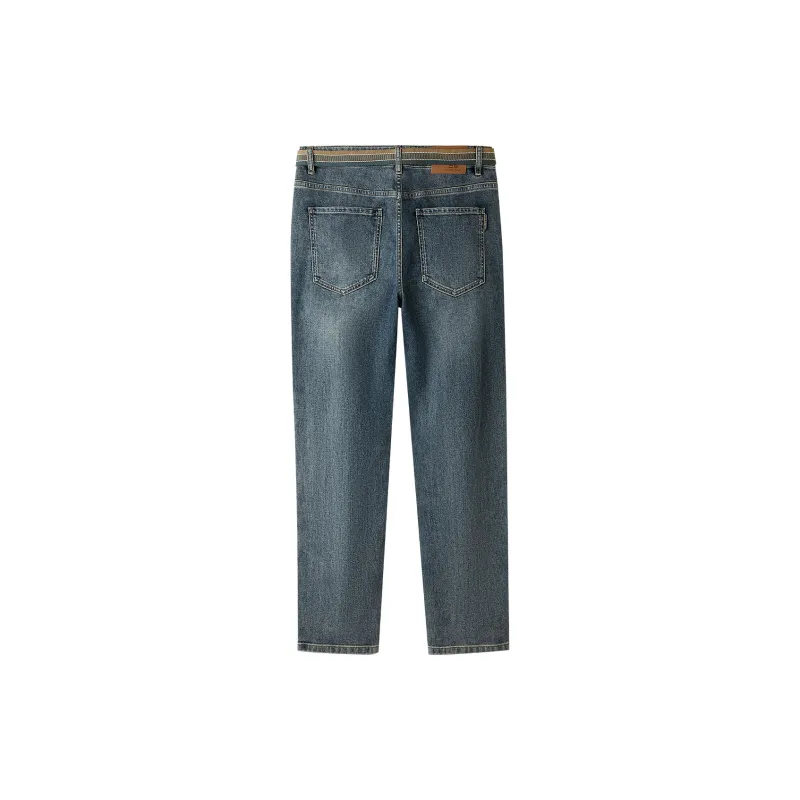 HLA Jeans Men Blue Gray Denim Gradient Medium 38-1