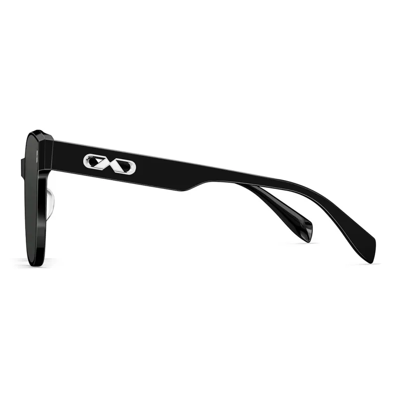 MOLSION Plate Frame Square Sunglasses Unisex-5