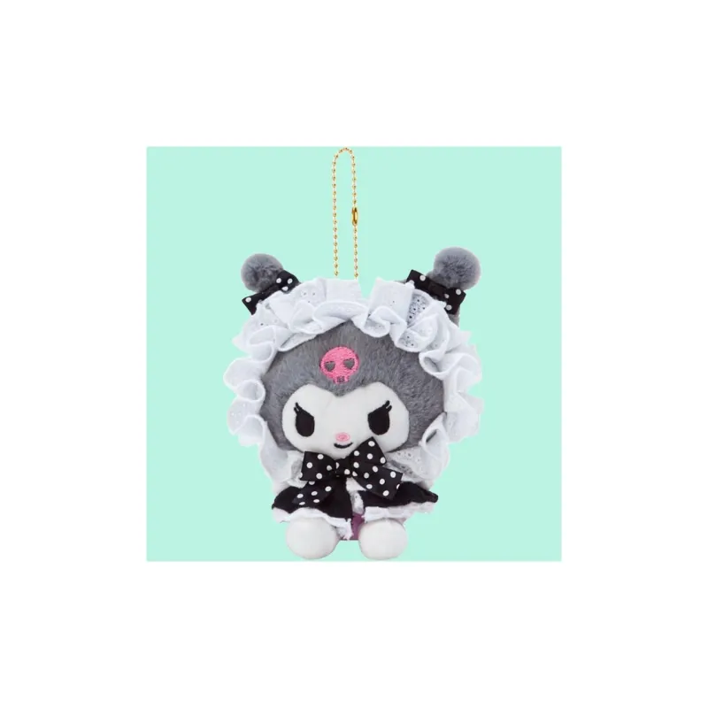 Sanrio Kuromi Lolita Collection Dolls Plush Pendant 13cm High-2