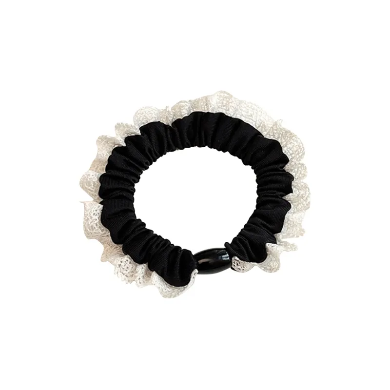 MIDNIGHT MOMENT Fabric Hair Tie Women's-0
