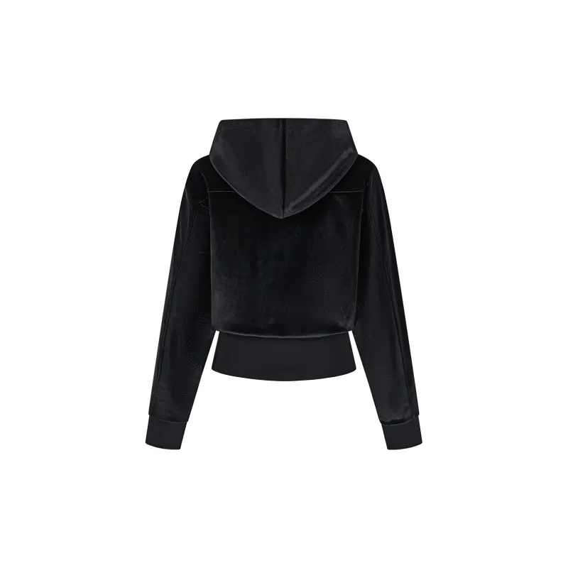 Heartboon Sweatshirt Women's Black-1