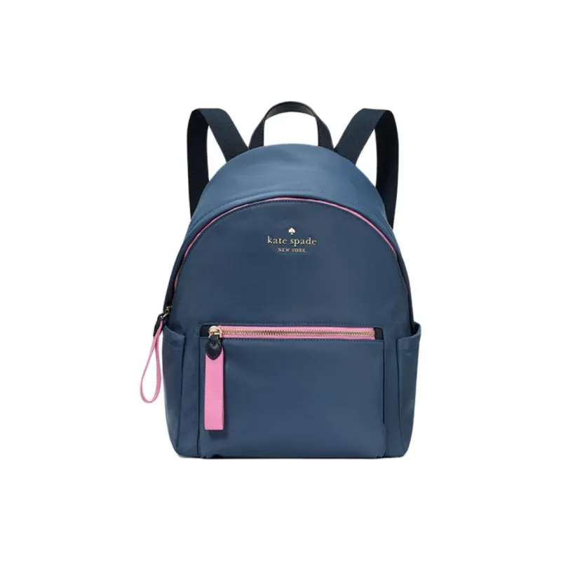Kate Spade Chelsea Fabric Backpack Medium Size Women's Haze Blue-0
