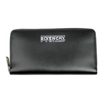 GIVENCHY Leather Wallet Men's Black