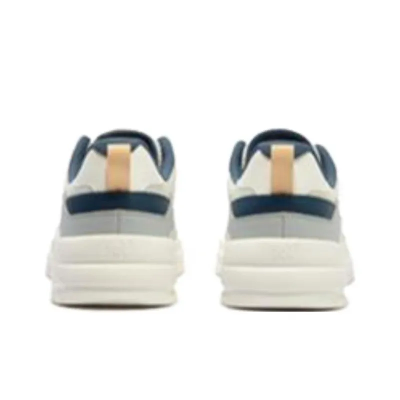 361° Lightweight Low Top Skateboard Shoes Men's White Gray Blue-2