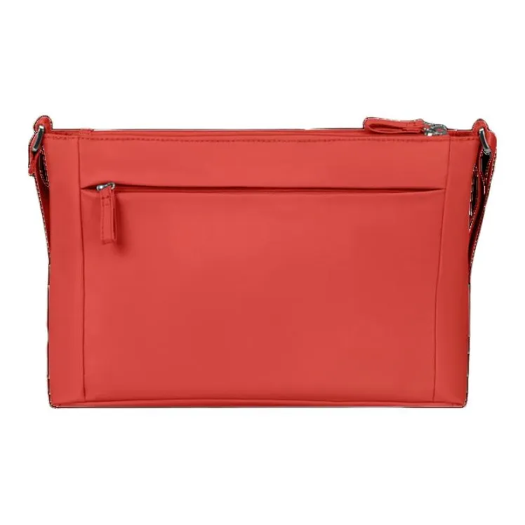 SAMSONITE Nylon Shoulder Bag Women's Coral Red-2