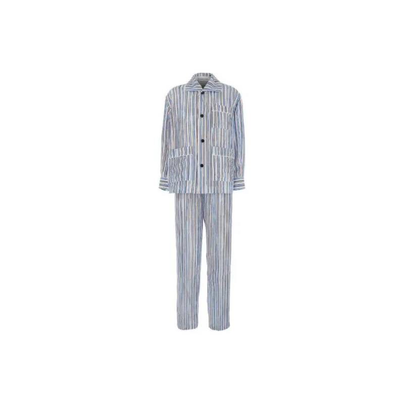 Bottega Veneta Pajama Set Women's Blue-0