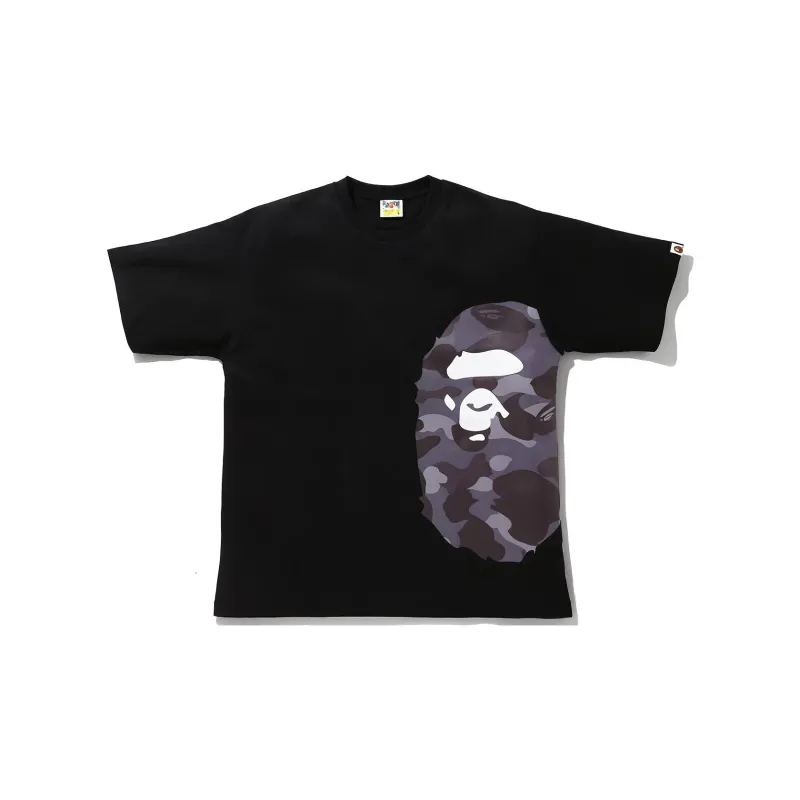 A BATHING APE Color Camo Side Big Ape Head Relaxed Tee-4
