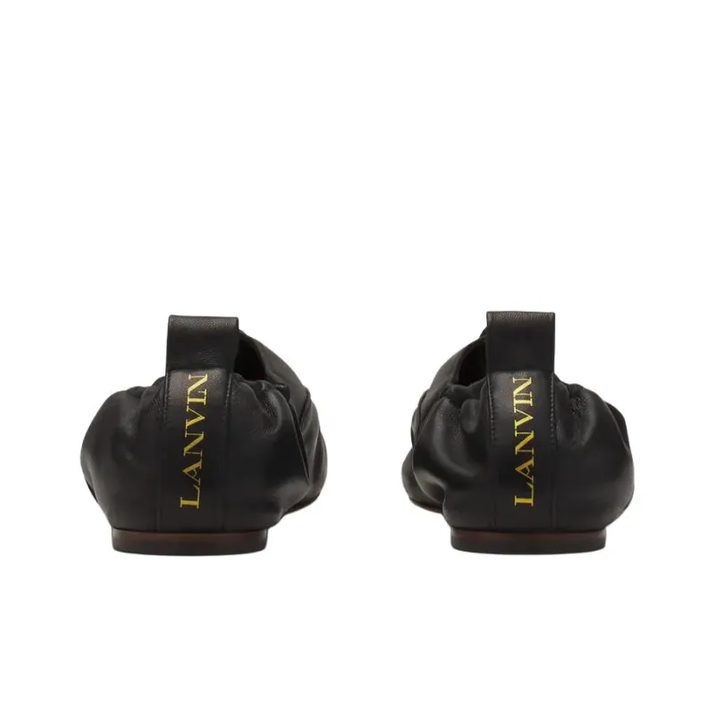 Lanvin Casual Single Shoes Women's Black-4