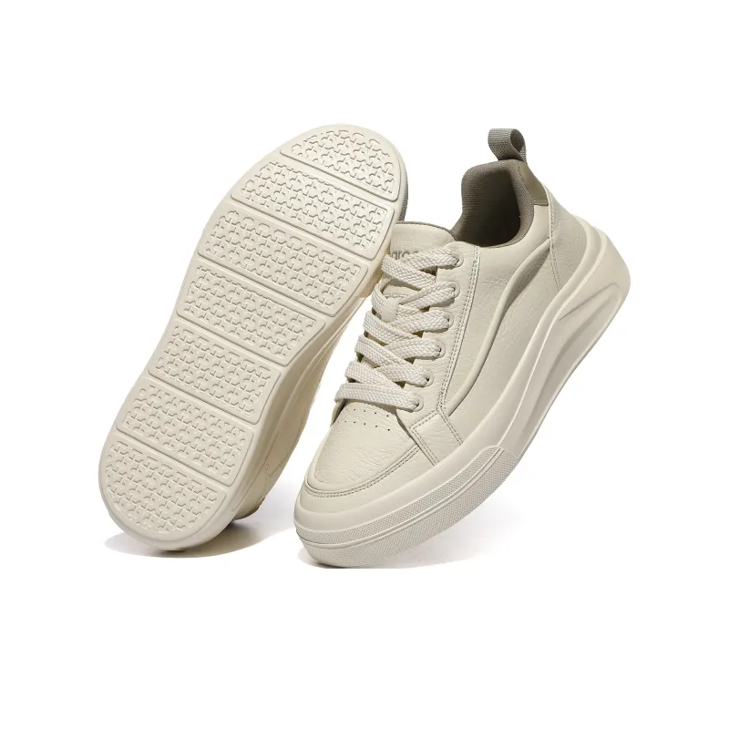 CEDAR HAN Cushioning Slip Resistant Coverage Low Top Casual Shoes Men's Apricot-4