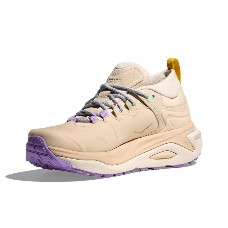 HOKA ONE ONE Kaha 3 Low Gore Tex Vanilla Mint Fluorite Women's-3