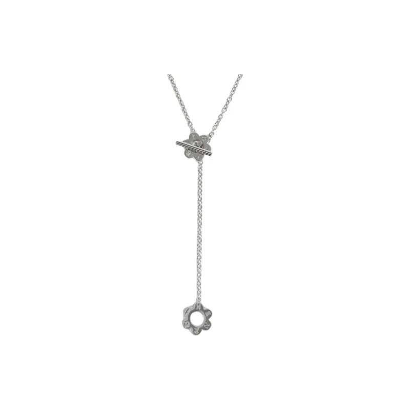 KENZO Zinc Alloy Necklaces Unisex Silver-0