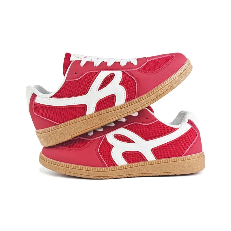 La Chapelle Height Increasing Rebound Casual Shoes Women's Red-3