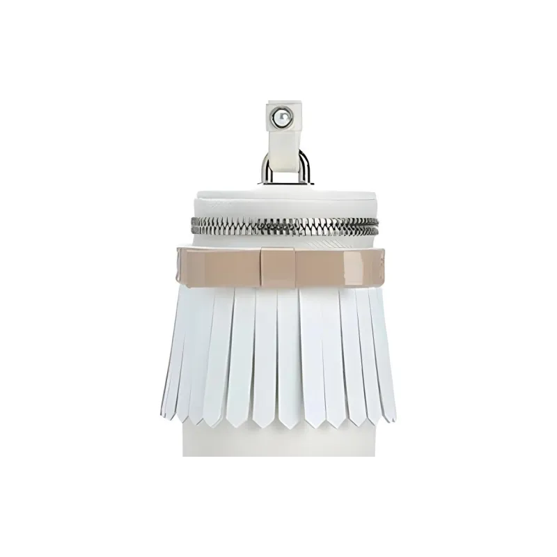 FILA PU Polyurethane Small Ball Bag Clutch Regular Women's White-4