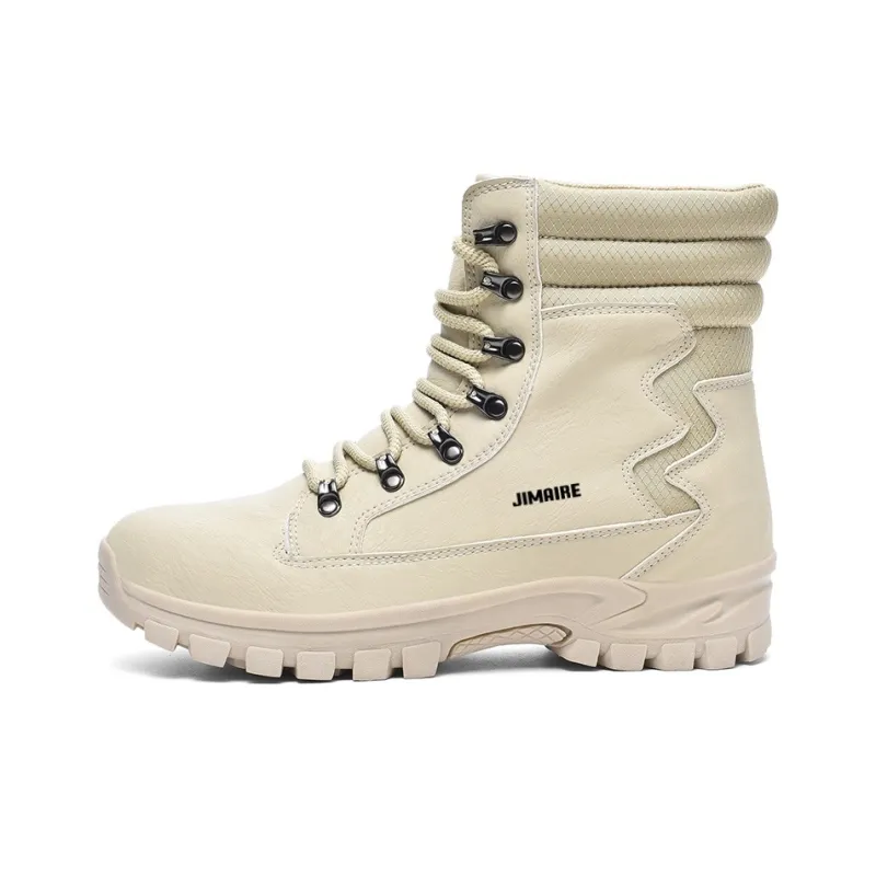King Jinmai Work Boots Short Martin Boot Unisex-10