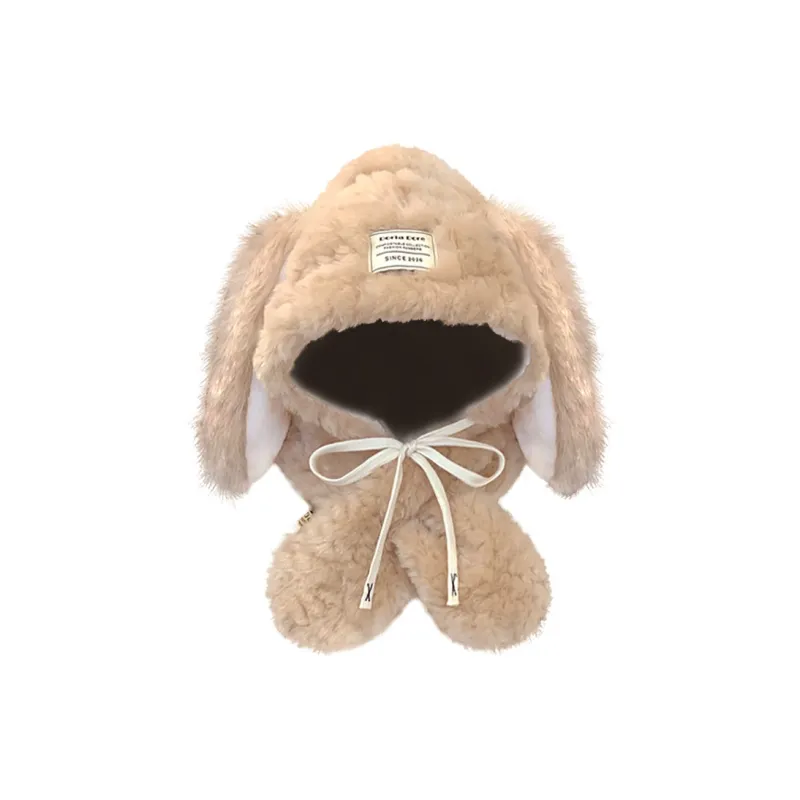 ZANC Polyester Hoods & Plush Hats Unisex Multiple Colors-2