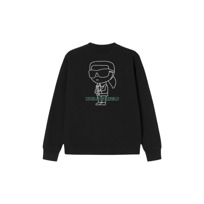 KARL LAGERFELD FW24 Sweatshirt Men's Black-1