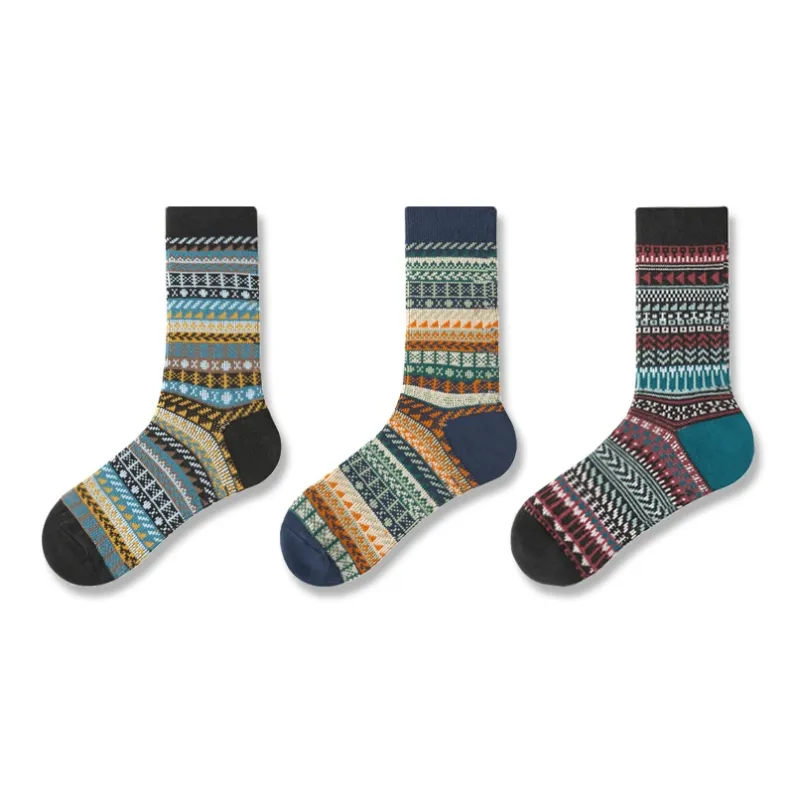 YOOKA Mid Calf Socks Unisex Combo Set-13