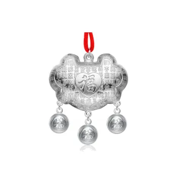 AITAO 999 Fine Silver Sterling Silver Necklaces Kids'