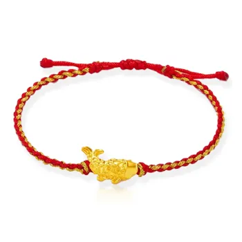 Chongqing gold store Gold Bracelet Unisex