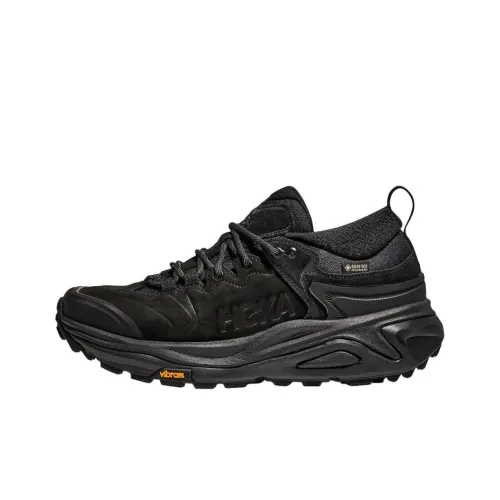 HOKA ONE ONE Kaha 3 Anti Slip Wear Resistant Low Top Trekking Shoes Women's Black