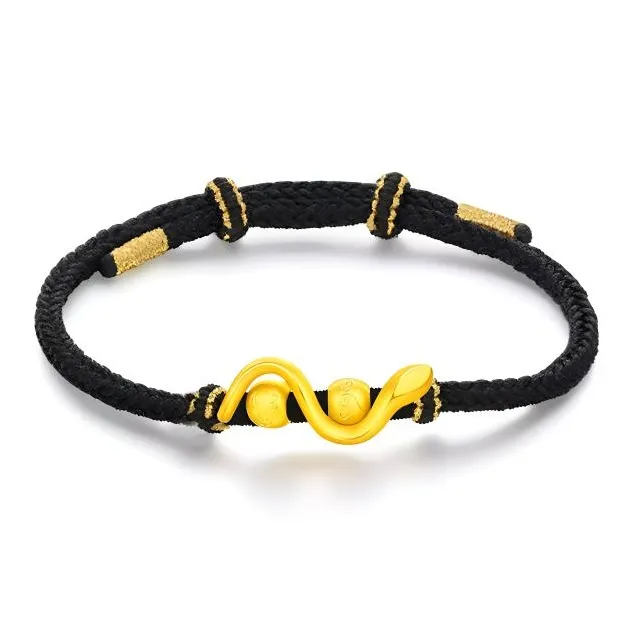 Qing Yi Gold Bracelet Unisex-5