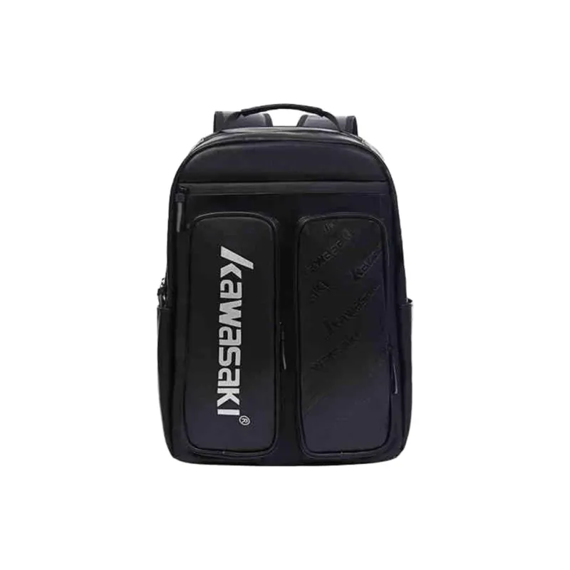Kawasaki Badminton Racket Bags 2 Pcs Casual Style Backpack Mist Black Unisex-0