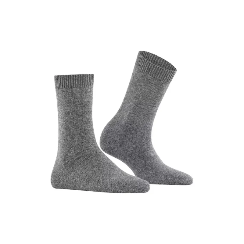 FALKE Mid-Calf Socks Women's Gray-3