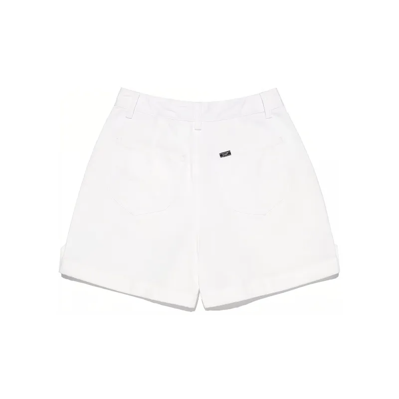 Lee Denim Shorts Women's White-1