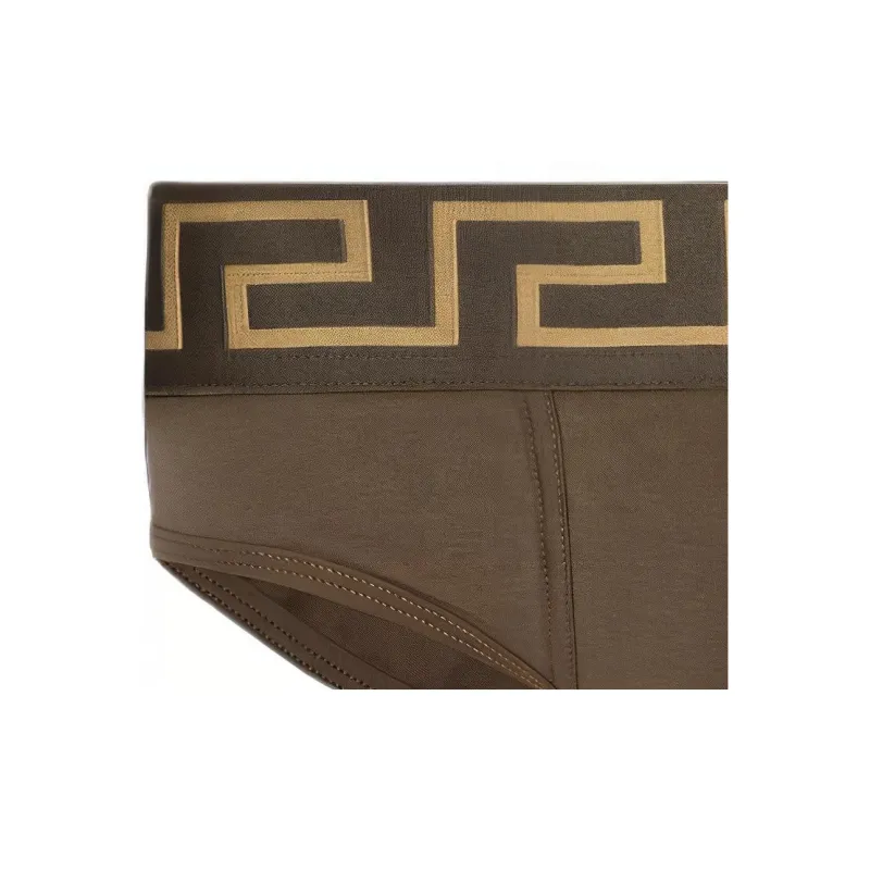 VERSACE Greca Border Stretched Briefs-1