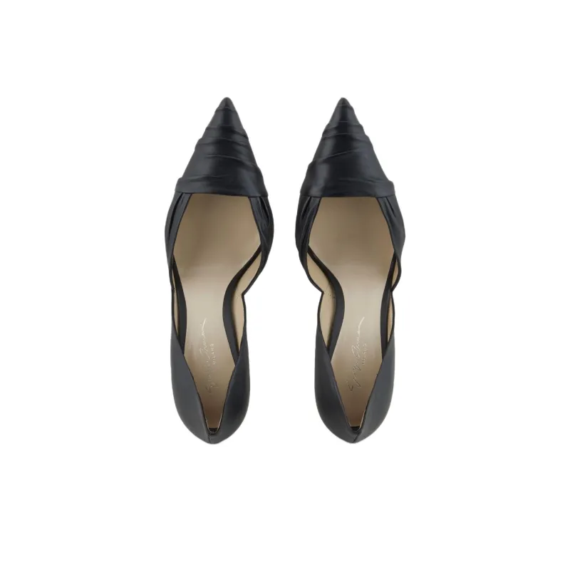 AMANI Slim Heel High Heels 10.5cm Women's Black-3