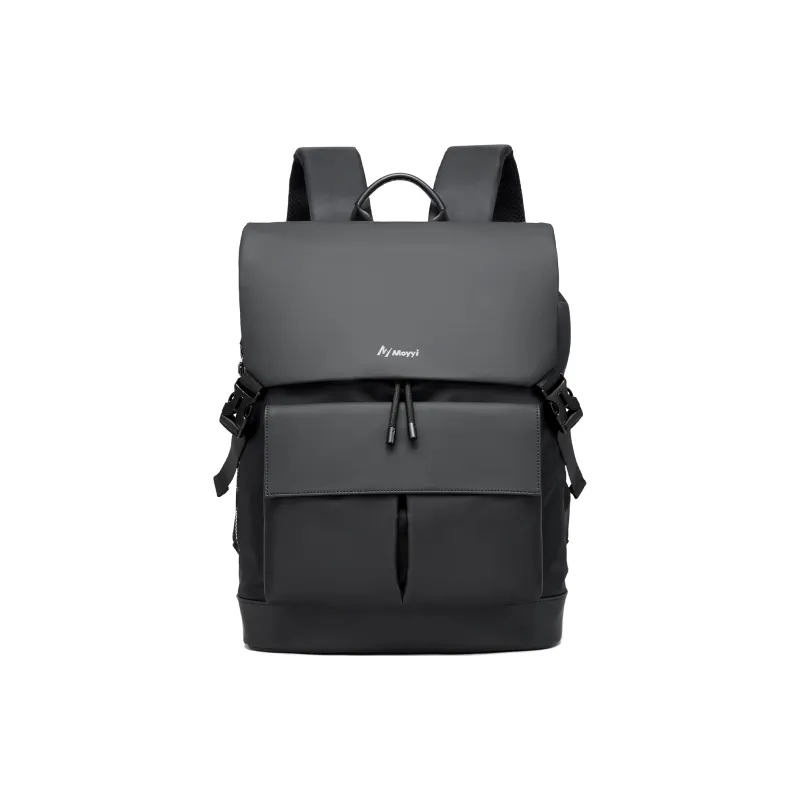 MOYYI Oxford Backpack Regular Unisex Black-1
