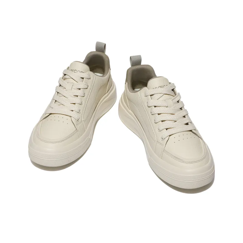 CEDAR HAN Cushioning Slip Resistant Coverage Low Top Casual Shoes Men's Apricot-3