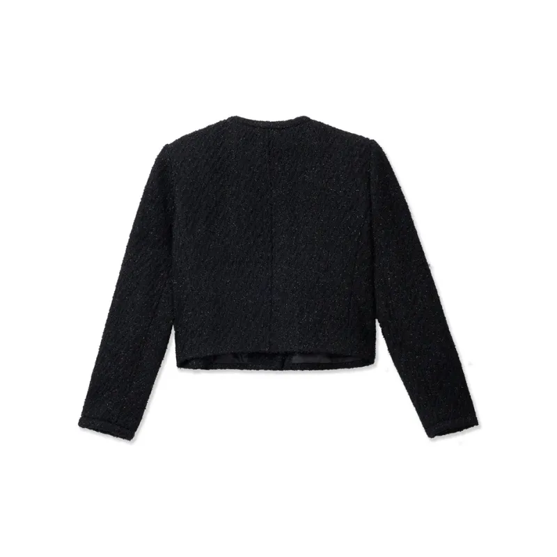 MICHAEL KORS Metallic Tweed Jacket-1
