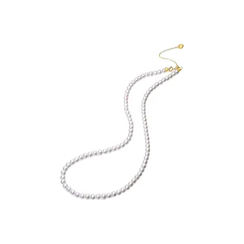 ME LUXE Saltwater Pearl Necklace, Sweet Style Versatile, Refined Anniversary Gift Women's