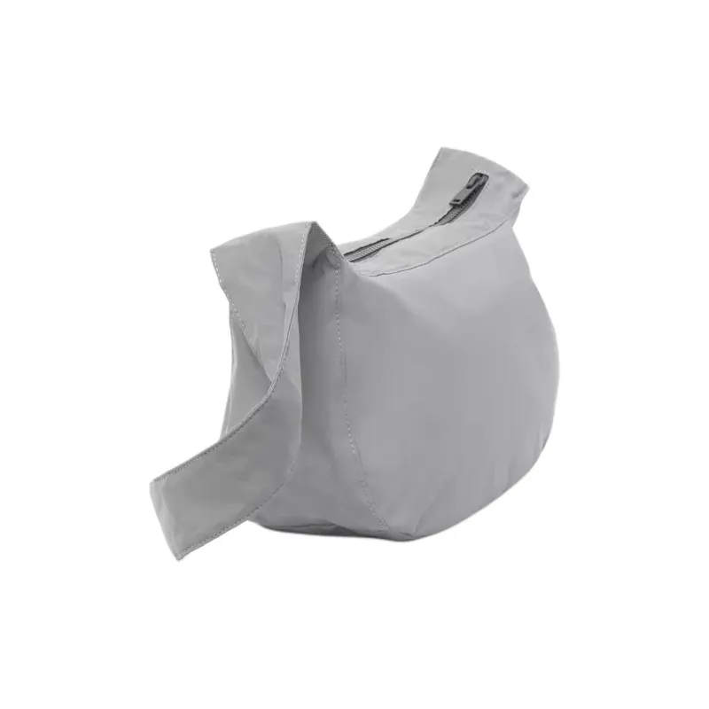 COS Polyester Saddle Bag, Shoulder Bag, Crossbody Bag Regular Men's Silver-1
