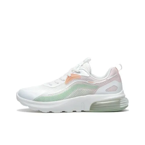 XTEP Phantom Casual Shoes Women's Low Top Sail White/Pure Pink/Light Pea Green