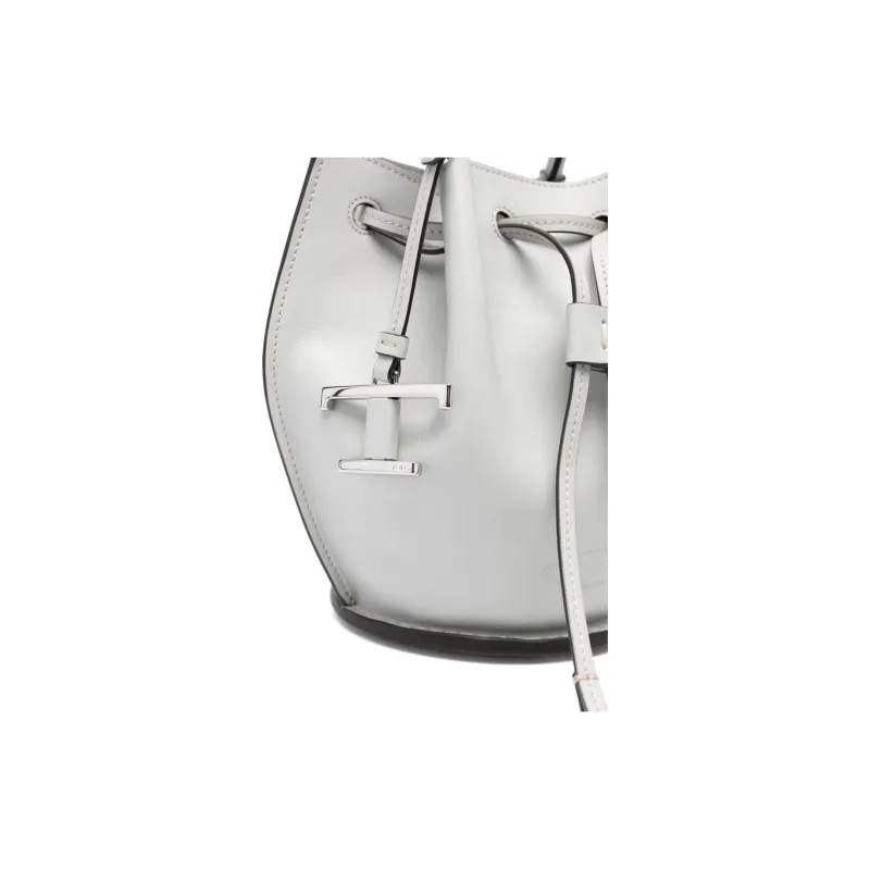 TOD'S Buz Drawstring Mini Bucket Bag-3