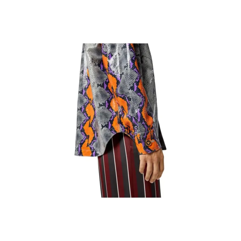 VERSACE Leather Jackets Men Multicolor-2