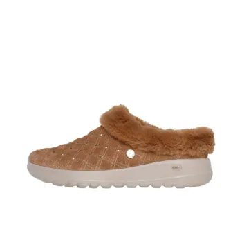 Martha Stewart x Skechers ON-THE-GO Slip-Resistant Wrap-toe Slippers Women's Brown