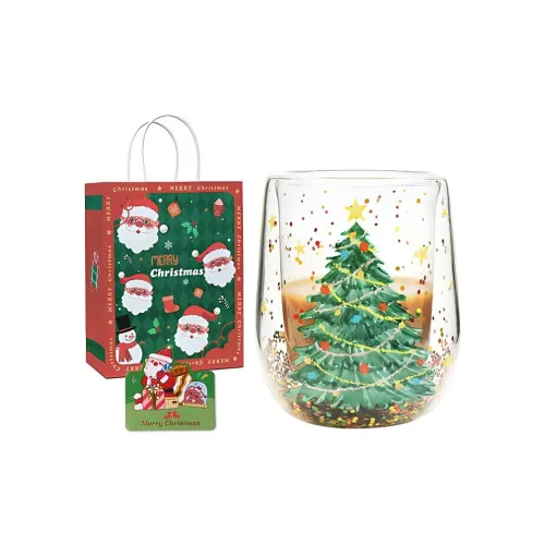 XZAN Mugs High Borosilicate Glass Transparent 350ml