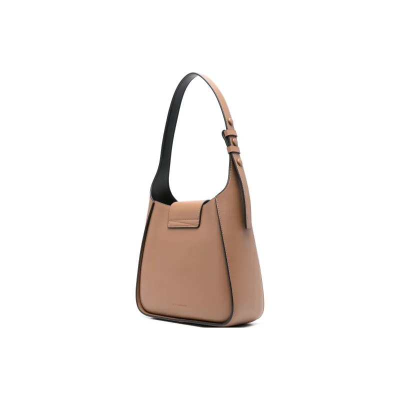 KARL LAGERFELD K/SIGNATURE Polyester Handbag, Shoulder Bag Women's Camel Brown-1