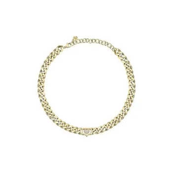 CHIARA FERRAGNI Gold Plated Steel With Zircon Necklaces Women's Gold
