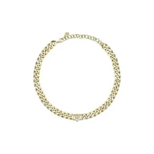 CHIARA FERRAGNI Gold Plated Steel With Zircon Necklaces Women's Gold