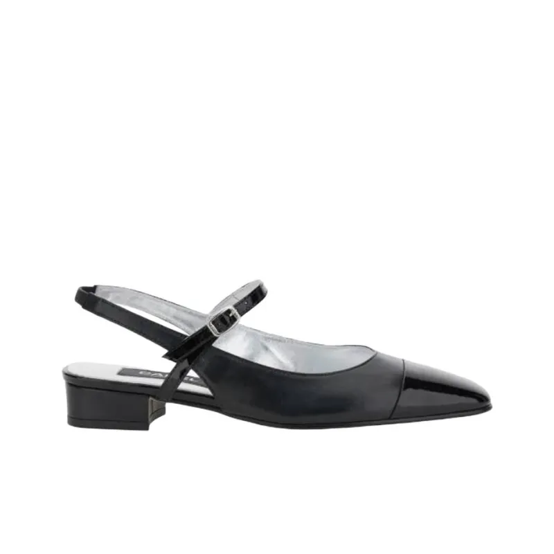 Carel Oceano Chunky Heel High Heels 3cm Women's Black-1