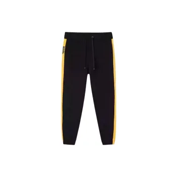 KARL LAGERFELD FW24 Knitted Sweatpants Men's Black