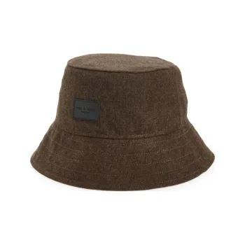 Rag & Bone Recycled Polyester Wool Bucket Hats Women's Brown
